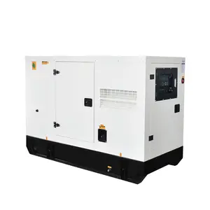 water cooled silent diesel single phase 12kw 15kva genset