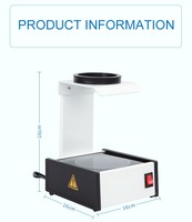 Analyseur de tension des lentilles optiques InnoVue Opto, analyse de la lumière polarisée pour la détection de la tension des lunettes optiques, contrôle qualité, fabrication