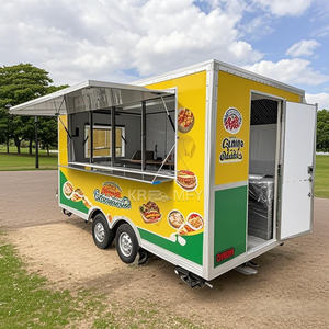 2025 Outdoor Mobile Hot Dog Vending Cooking Kiosk For <b>Sale</b> Food Truck Trailer - Product Image 3