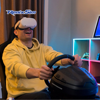Renixsim Oportunidades de negocio Operado Juego Máquina de movimiento Multijugador Competitivo Racing Sim Cockpit