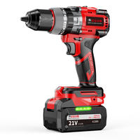 Tournevis électrique à couple élevé 21V130N.m, batterie lithium-ion, sans fil, bricolage, tournevis professionnel, outils électriques, perceuse à main.