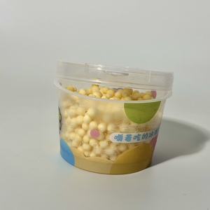 Glace à la crème aux fruits en gros, délicieuse saveur mangue, mini glace perlée, glace perlée moléculaire surgelée - Product Image 1