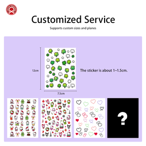 プラスチックネイルステッカー粘着ネイルアートラップデカールフルーツスライダーレーザーデザイン環境に優しい和風マニキュアツール供給 - Product Image 3