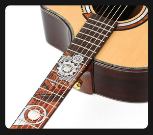 Guitarra Acústica de Alta Gama Sevillana de 1905 de 41 Pulgadas con Tapa de Abeto Macizo, Guitarra Eléctrica - Product Image 5