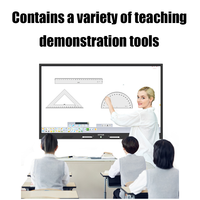 Xx.video.xx 85 86 pouces Led Smart Board Grand écran 4k Verre trempé Double système Smart Whiteboard Tablette interactive 16:9