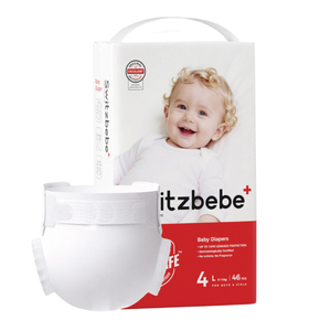 Pañales Desechables Ultrafinos Switzbebe OEM, Tela No Tejida Impresa, 4 Capas, Prevención de Fugas 3D, Directo de Fábrica - Product Image 1