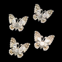 Breloques de luxe scintillantes en strass pour chaussures de créateur, accessoires pour sabots et pantoufles