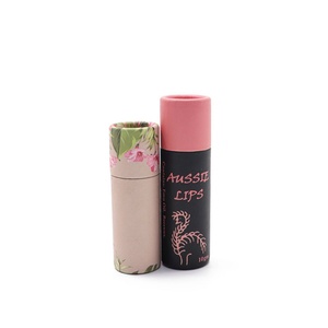 Eco-Friendly Kraft Cylinder Packaging for Push-Up Lip Balm Empty Cosmetic Deodorant Stick <b>Container</b> Craft Chapstick Paper Tube - Product Image 6