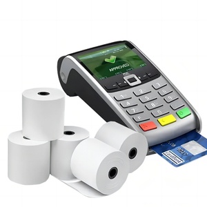 Rollo de Papel Térmico de Alta Calidad de 48g, 57x40mm, Capa Única, 100% Pulpa de Madera, Directo de Fábrica, para Cajas Registradoras y Sistemas POS, Núcleo de Papel - Product Image 1