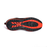 Chaussures de sécurité décontractées tendance en cuir de vachette suédé, avec embout et plaque en acier, résistantes à l'abrasion, semelle MD, chaussures de protection