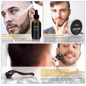 Meilleure marque privée pour hommes, <span class=keywords><strong>Kit</strong></span> de <span class=keywords><strong>barbe</strong></span> de luxe entièrement biologique, huiles de <span class=keywords><strong>barbe</strong></span> personnalisées et baume, kits de croissance de <span class=keywords><strong>barbe</strong></span> avec boîte - Product Image 3