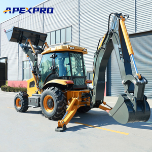 Envío Gratuito, <span class=keywords><strong>Retroexcavadora</strong></span> Nueva con Certificación CE y EPA, Cargadora Frontal 4x4, <span class=keywords><strong>Mini</strong></span> Cargadora <span class=keywords><strong>Retroexcavadora</strong></span> con Motor Cummins - Product Image 4