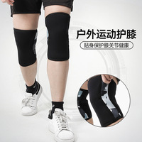 Genouillères de sport en néoprène, modèle 7mmHX-150031, adaptées aux squats et à l'entraînement Strongman, fourniture directe d'usine