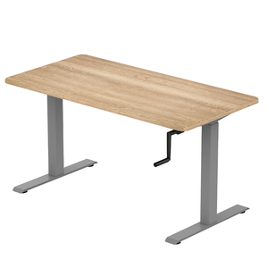 Muebles de oficina simples y modernos, mesa ajustable en altura, mesas de juego con control manual, marco de escritorio de ordenador de pie - Product Image 1