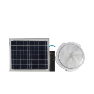 Indoor <strong>Wall</strong> Solar LED Ceiling <strong>Light</strong> 50W-200W IP44 Aluminum+PC Cover <strong>Remote</strong> <strong>Control</strong> 3-Year Warranty 6000K Daylight CRI 80 - Product Image 1