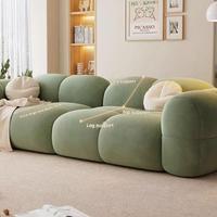 OEM ODM 3-Sitzer Samt-Sofa für Gewerbliche Nutzung Maßgefertigtes Hotel-Lobby-Innendesign-Projekt Direkt vom Hersteller Wohnzimmer-Sofagarnitur