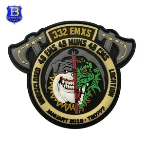 Cheap Customized Plane Rubber Badge Tactical Patches Custom Logo Soft 3d Pvc Patch For Rubber Pvc Label