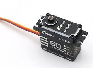 BL2068 8.4V 0.08 วินาที 60 กก. แรงบิดสูง IP68 กันน้ำ เกียร์โลหะ 1/8 1/10 ยานพาหนะหุ่นยนต์ - Product Image 3