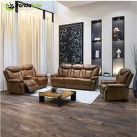 Canapé inclinable électrique CY à six places, structure en bois moderne, massage, extensible, ensemble de canapés de loisirs, vente chaude, mobilier de salon