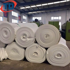 Géotextile non tissé à fibres courtes 300 grammes 400 g/m² 600 g pour projet de décharge de déchets solides - Product Image 5