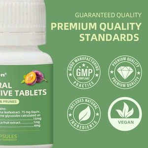 Integratori lassativi di alta qualità OEM compresse lassative naturali con Senna e prugne supportano il sistema digestivo - Product Image 3