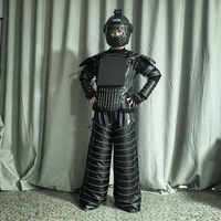 Costumes de danse laser performants, nouveautés pour fêtes, vêtements d'armure LED pour hommes, costume de robot Tron LED avec lumière laser pour bars et raves
