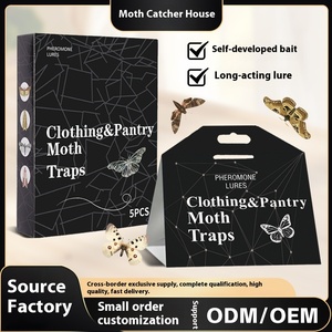 Lot <span class=keywords><strong>de</strong></span> 5 pièges à <span class=keywords><strong>mites</strong></span> pour garde-manger-sûrs et efficaces pour <span class=keywords><strong>les</strong></span> aliments et <span class=keywords><strong>les</strong></span> placards-Pièges à colle avec phéromones pour garde-manger - Product Image 4
