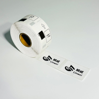 10 rouleaux d'étiquettes compatibles Brother Dk-11215 29 mm x 42 mm (noir sur blanc) sans porte-étiquettes