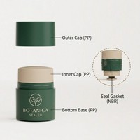 Emballage de luxe en PP pour baume cosmétique, tube vide en gros pour déodorant, baume pour les lèvres, baume corporel, lotion – Fabricant OEM