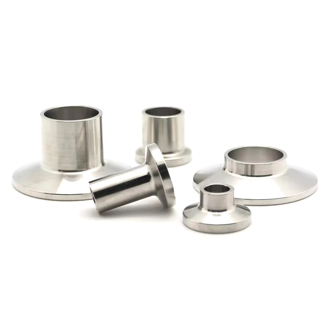High Quality SS304/SS316L Stainless Steel Sanitary Ferrule Tri Clamp 3A/DIN/ISO/JIS Nipple Adapter for Pipe Fittings Food Grade