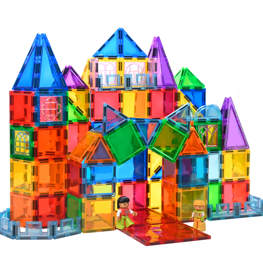 TEMI - Juguete de Robot Magnético para Niños de 3-5 Años - Juguetes de Monstruos Magnéticos Apilables y Transformables con Caja de Almacenamiento, Set para Niños de 3, 4, 5, 6