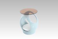 Nouveauté : Meuble multifonctionnel pour salon, maison pour animaux de compagnie en fibre de verre et verre trempé, table basse, table d'appoint