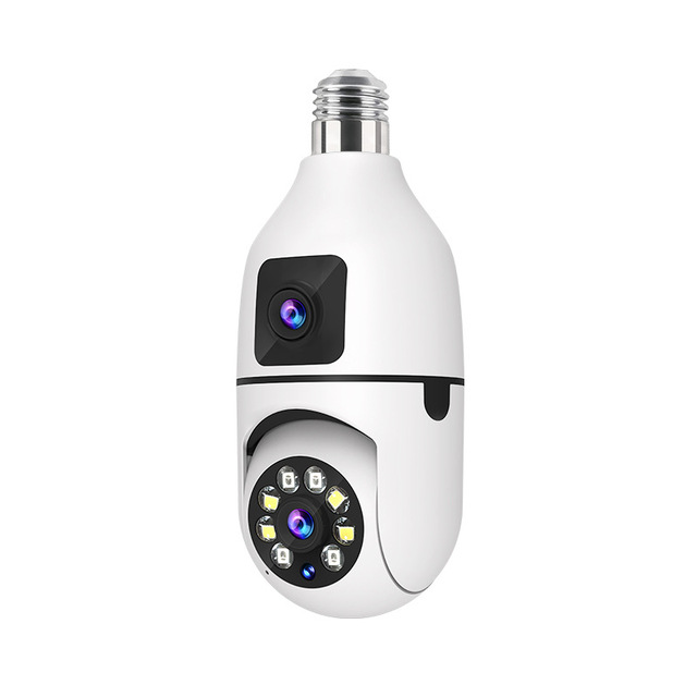 PIX-LINK Indoor Double Lens Wireless PTZ 180 Wide Angle IP CCTV Camera with Recording Function Home Samrt Wifi Camera