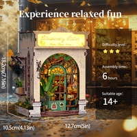 IIECREATE Nouveau Mini Book Nook SL-38 Fleuriste DIY Kit de Modélisme 3D en Bois pour les 14 ans et plus Cadeau Éducatif Écologique