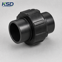 Unión Modular de Polietileno de Alta Densidad (HDPE) para Conexión Rápida, Aprobada por ISO CE, PN16 SDR11, para Mantenimiento