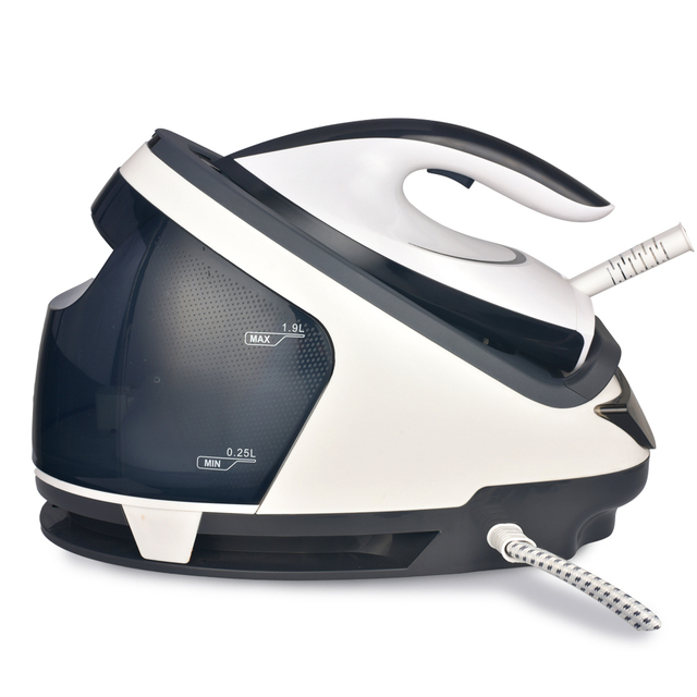 2026 New 3200W LCD LED Display Composite Soleplate Electric Iron Steam Generator Iron with Boiler