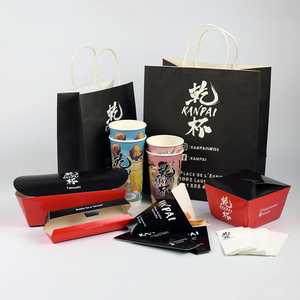 Caja para Hamburguesas Personalizada de Mcdonald's y KFC, Tamaños Personalizados, Caja de Papel Kraft Impresa de Grado Alimenticio para Comida Rápida, Almuerzo, Aperitivos Fritos, Comida para Llevar - Product Image 2