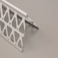 Profilé d'angle en PVC pour stuc, profilé de finition, profilé de protection pour murs en stuc et plâtre, protection d'angle résistante aux chocs, personnalisable
