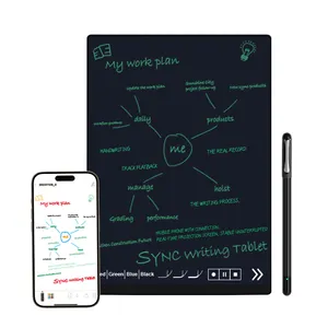 LCD Drawing Board A4 LCD Writing Tablet 14 Inch Business Pad Writing Tablet Sync Phone With Pen