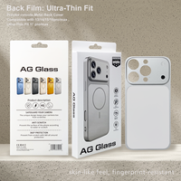 Casing Bumper Bingkai Logam Dengan Pelindung Belakang untuk iPhone 17 Pro Max 16 15 14 13 Pro Max Kemasan Individual