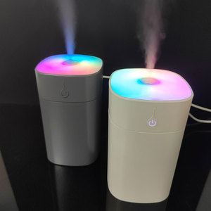 Không khí cầm tay humidificador mini siêu âm mát Mist tạo độ ẩm khuếch tán 400ml 7 màu <span class=keywords><strong>LED</strong></span> ánh sáng ban đêm cho phòng xe máy tính để bàn - Product Image 2