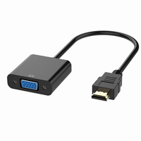 Adaptateur en matériau ABS, paquet de 5, mâle/femelle, pour ordinateur portable, PC, moniteur, projecteur, HDTV, Chromebook, Raspberry Pi, Roku