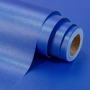 Shimmer Navy Blue Wrapping <b>Paper</b> Roll 17 Inches X 33 Feet Pearly Lustre Gift Craft Use - Product Image 1