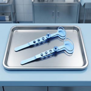 Ensemble d'instruments chirurgicaux pour chalazion, certifié CE, fonctionnement manuel, outil médical de classe I - Product Image 2