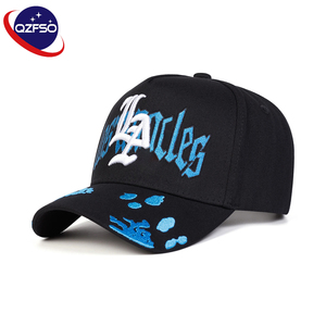 Casquette de sport unisexe personnalisée QZFSO, visière en daim, doublure en satin, 5 panneaux, Gorras, quatre saisons, broderie 3D, casquette de baseball - Product Image 1