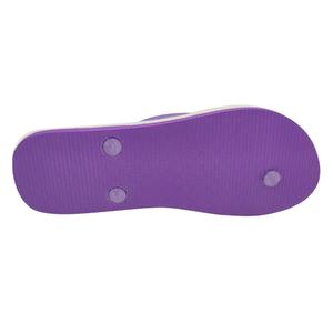 Sandales de plage personnalisées pour femmes, imprimé éclaboussures de peinture, semelle sandwich, tongs souples en caoutchouc, vente en gros OEM ODM - Product Image 3