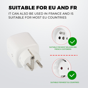 Enchufe Inteligente WALE 16A Tuya con Monitor de Energía, Adaptador WiFi, Enchufe Europeo, Control por Voz, Temporizador, Compatible con <span class=keywords><strong>Google</strong></span> Home y Alexa - Product Image 3