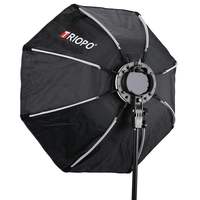 TRIOPO Nouvelle Boîte à Lumière Octogonale Parapluie KX 90CM pour Flash Godox AD200 V1 Accessoires de Studio Photo