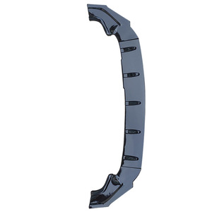 VW protezione corpo Splitter paraurti anteriore labbro per Golf <span class=keywords><strong>7</strong></span> Golf <span class=keywords><strong>7</strong></span>.5gti/Rline/<span class=keywords><strong>R</strong></span> modifica pala anteriore CS tre stadi labbro anteriore - Product Image 3