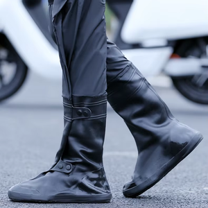 Anti-slip Thickened Wear-resistant Knee Rain <b>Boots</b> Cover Waterproof Men and Women Riding Water <b>Pants</b> Rain <b>Pants</b> - Product Image 6